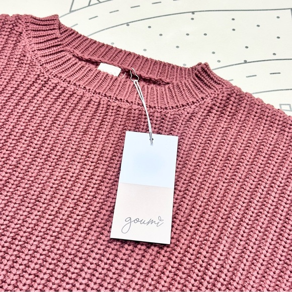 Goumi Mom Organic Chunky Knit Sweater in Hide - Picture 3 of 6